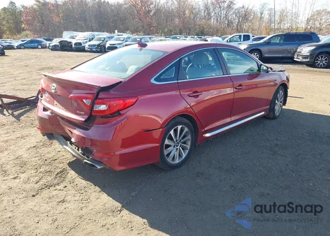 2015 Hyundai Sonata Sport from USA, damaged, VIN 5NPE34AFXFH100903